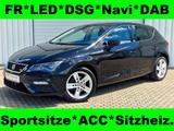 Seat Leon 2.0 TDI FR*DSG*LED*ACC*Navi*DAB*PDC - Seat Leon: Fr TDI