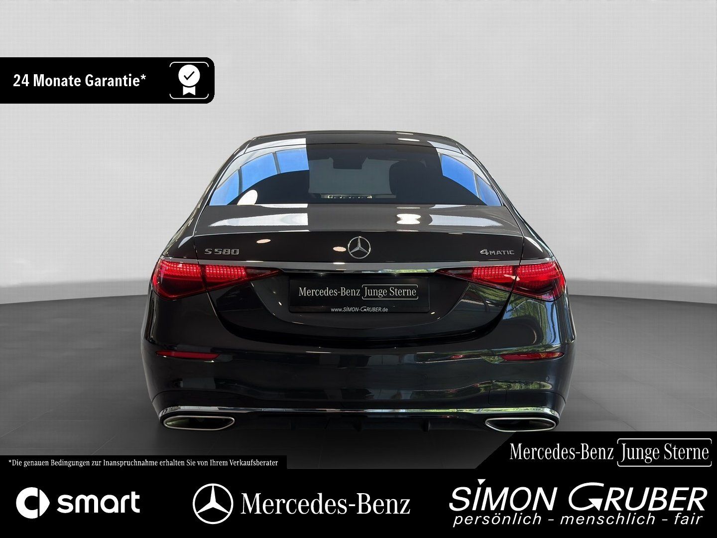 Fahrzeugabbildung Mercedes-Benz S 580 4M Lang AMG Exklusiv Chauffeur Executive