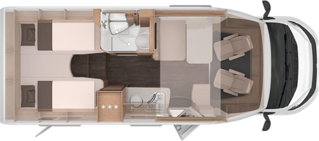 Knaus L!VE WAVE 650 MEG Black Selection Sofort Verfügb
