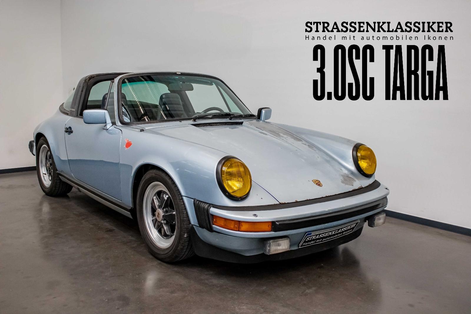 Porsche 911 3.0SC Targa Erstlack mit Patina!