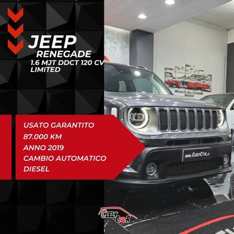 Jeep Renegade 1.6 Mjt DDCT 120 CV Limited