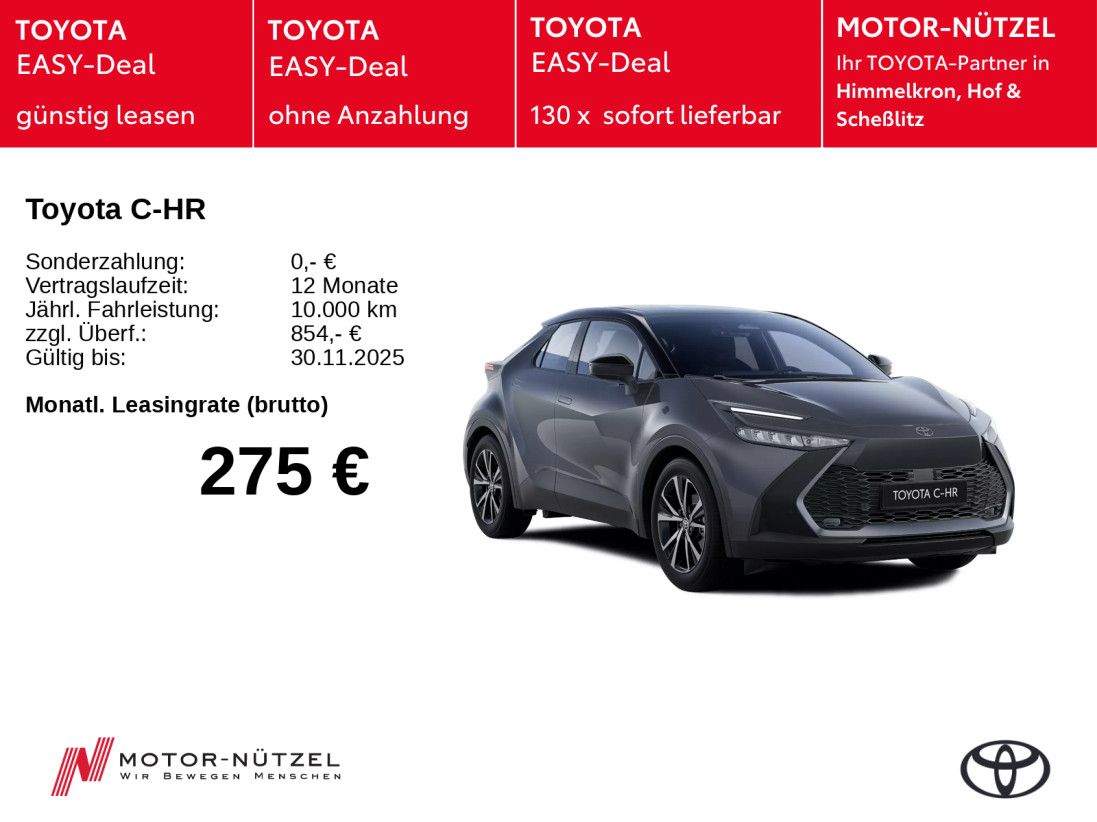 Toyota C-HR Hybrid Teamplayer **ALL-IN LEASING**