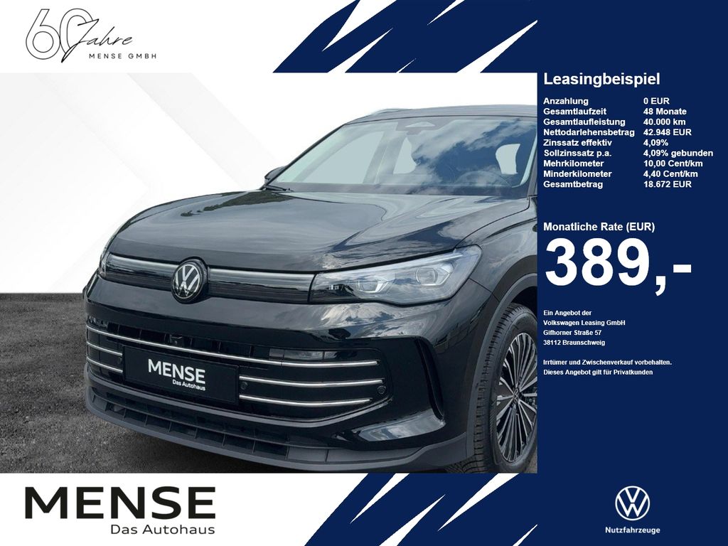 Tiguan Elegance 1.5 l eTSI OPF DSG AHK Navi 360°