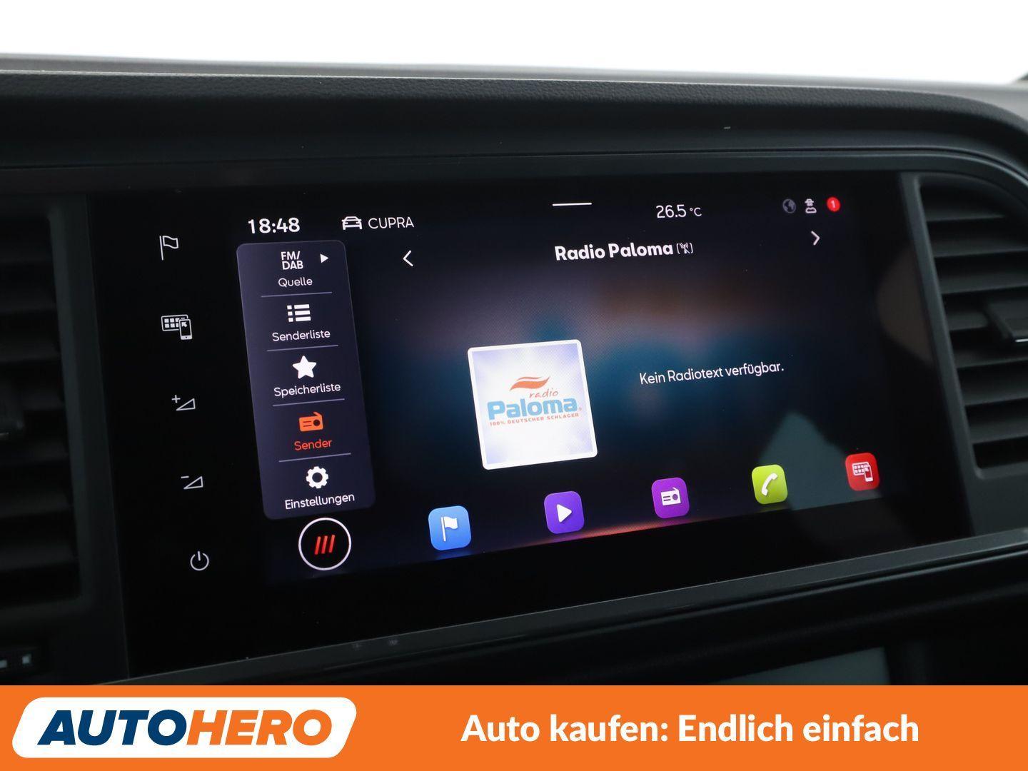 Cupra Ateca 2.0 TSI 4Drive Aut.*LED*TEMPO*CAM*PDC*, миниатюра 19