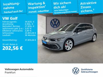 Volkswagen Golf VIII 2.0 TDI DSG GTD BlackStyle+Navi+Pano+D