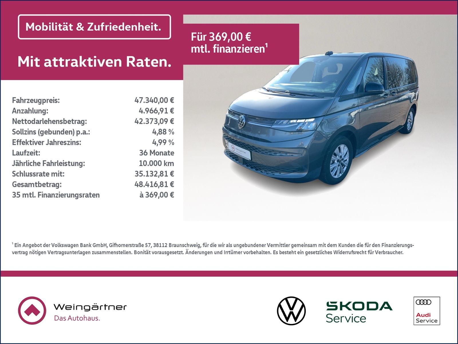 T7 Multivan 2.0 TDI Life kurz, AHK, Discover Pro