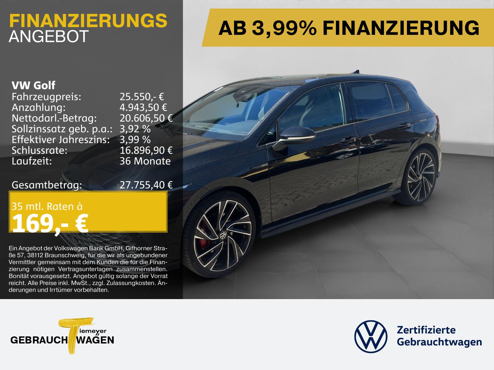 Volkswagen Golf 2.0 TDI DSG GTD LM19 NAVI LED+ APP-CONNECT