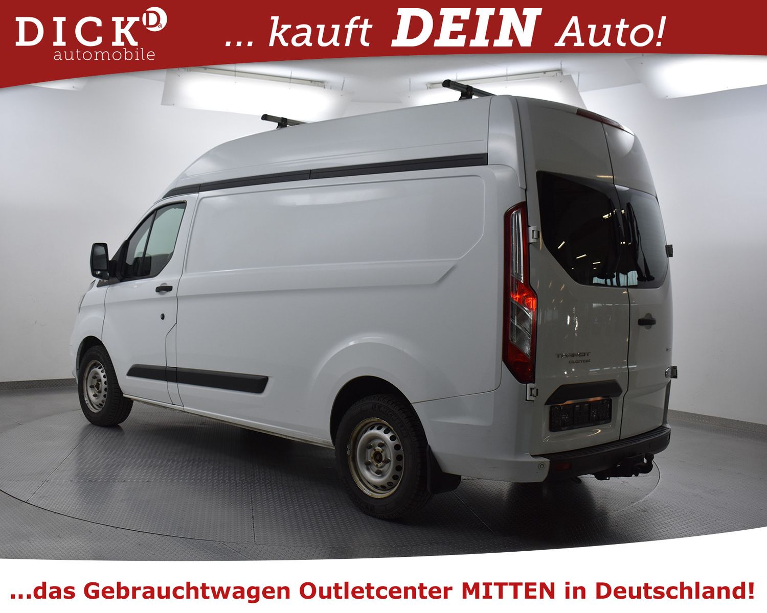 Fahrzeugabbildung Ford Transit Cust 2.0d 320 L2H2>3SI+KLIMA+PDC+AHK+TEM