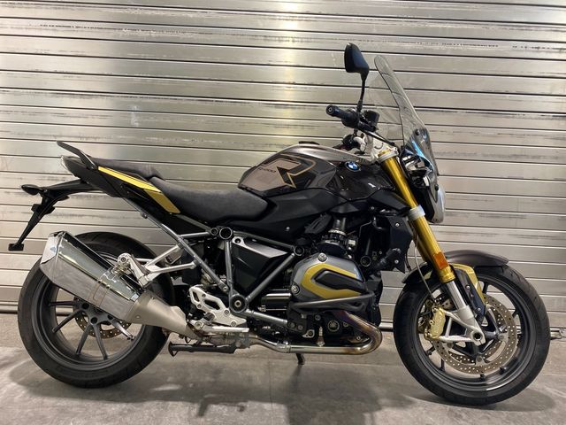 BMW R 1200 R Sturzbügel, Lenkererhöhung