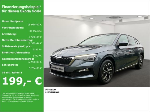 Skoda Scala Drive 125 1 0 TSI 7 Gang DSG KAMERA NAVI