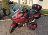 BMW K1600 GT mit Koffer und Tankrucksack - BMW K 1600 GT