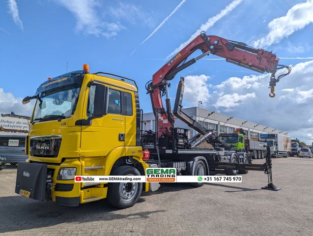 MAN TGX18.320 4x2 daycab Euro5 + Kuiper PL-SP - Hiab