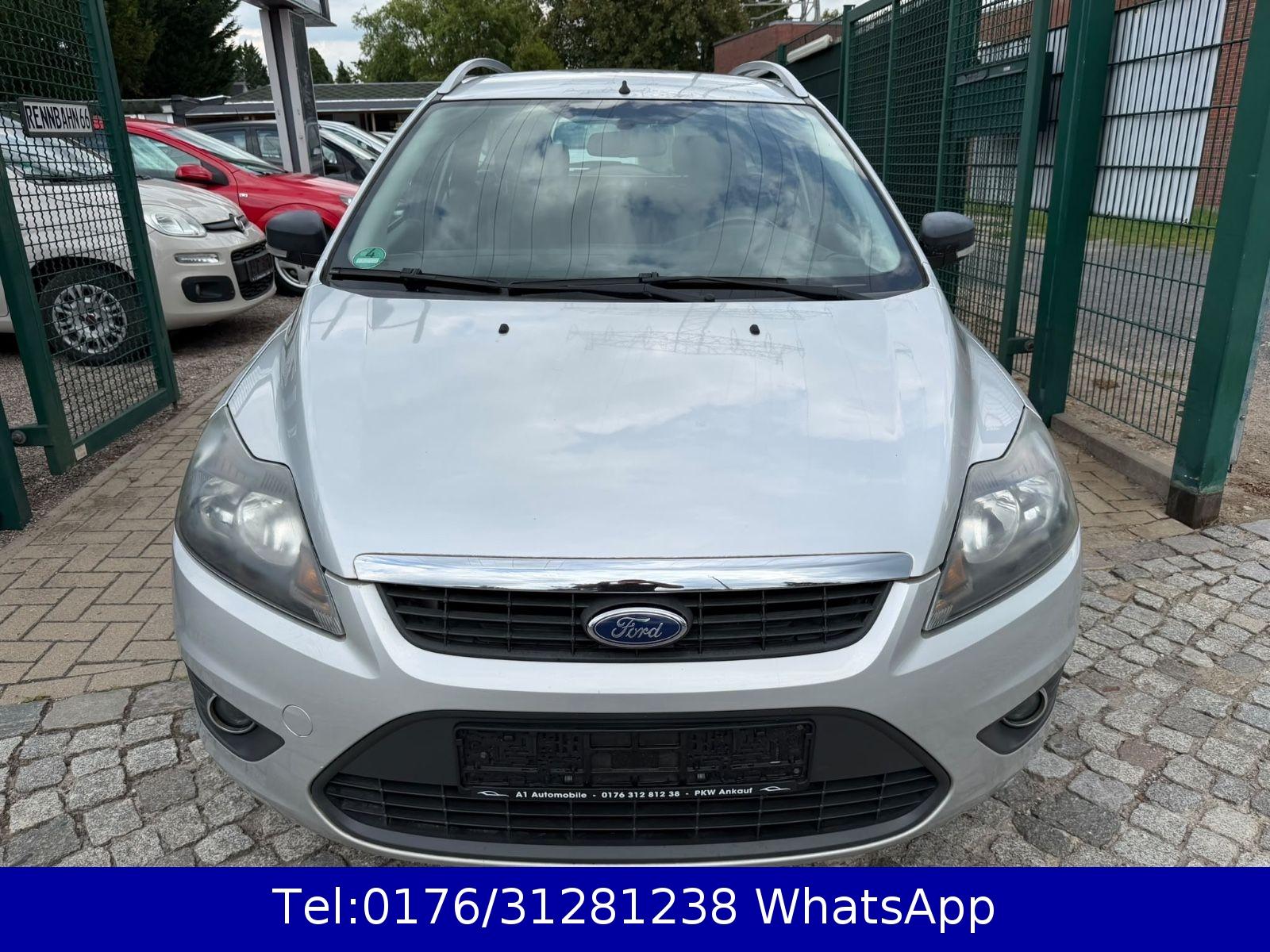 Ford Focus 2009 — engine 1.596 cm³, 116 HP (85kW)