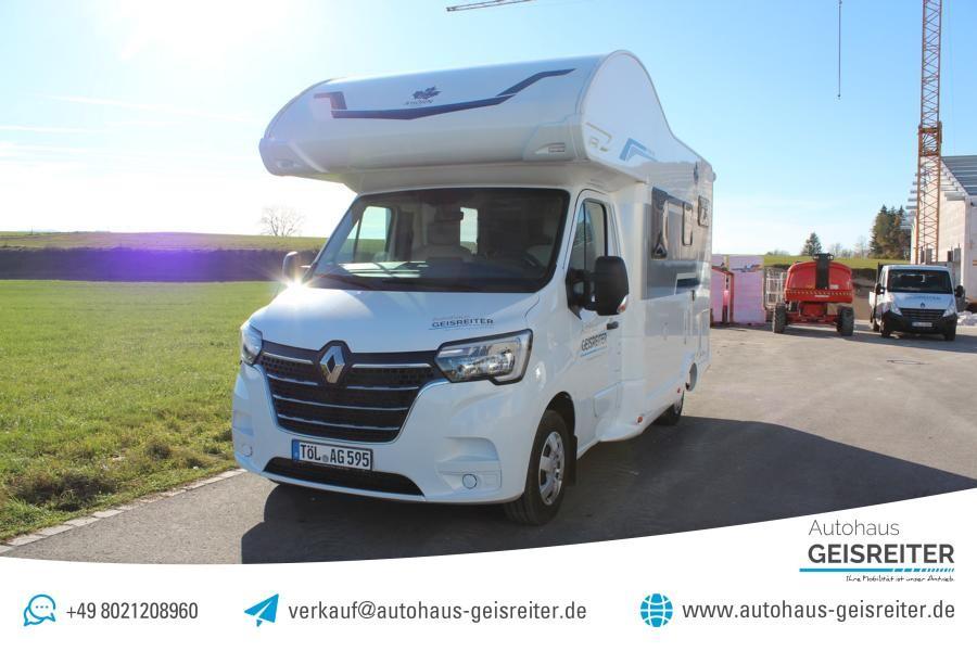 Ahorn Camp A 595 dCi 145 | CamperNavi Solar Fahrradt