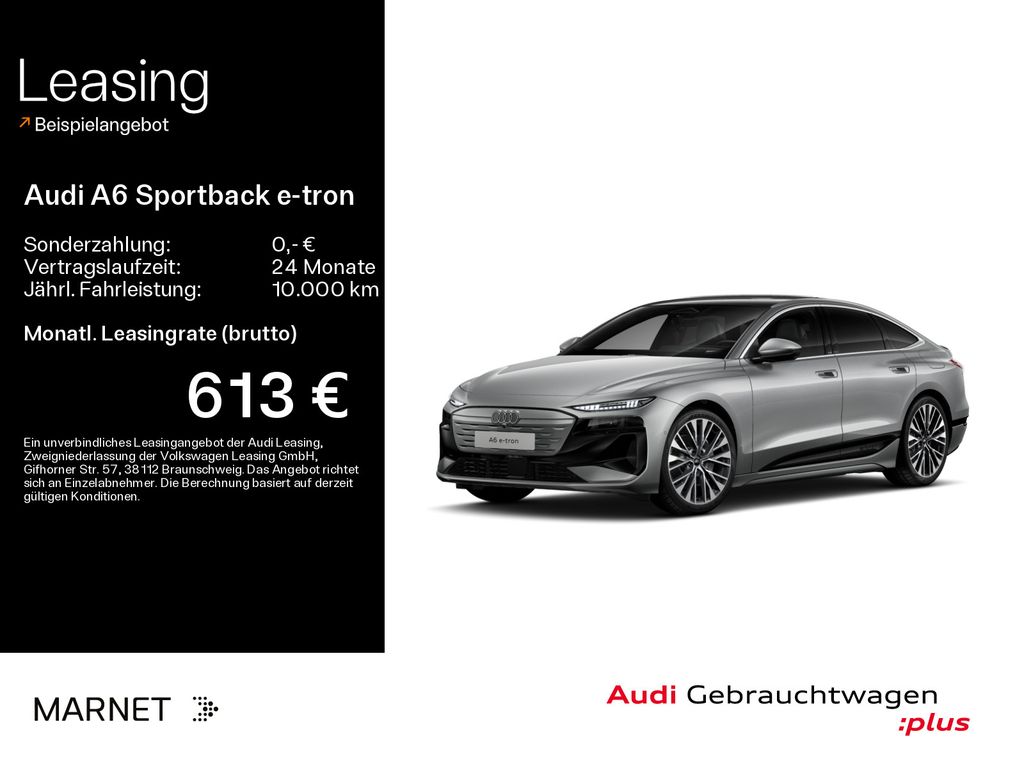 Audi A6 Sportback e-tron quattro*AHK*B&O*LED*Pano*Nav