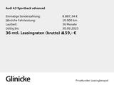 Audi A3 Sportback advanced 35 TFSI 110(150) kW(PS) S - Audi A3: Ps Sportback