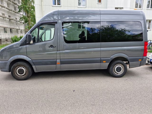 VW Crafter 9-Sitzer Leder Top Zustand
