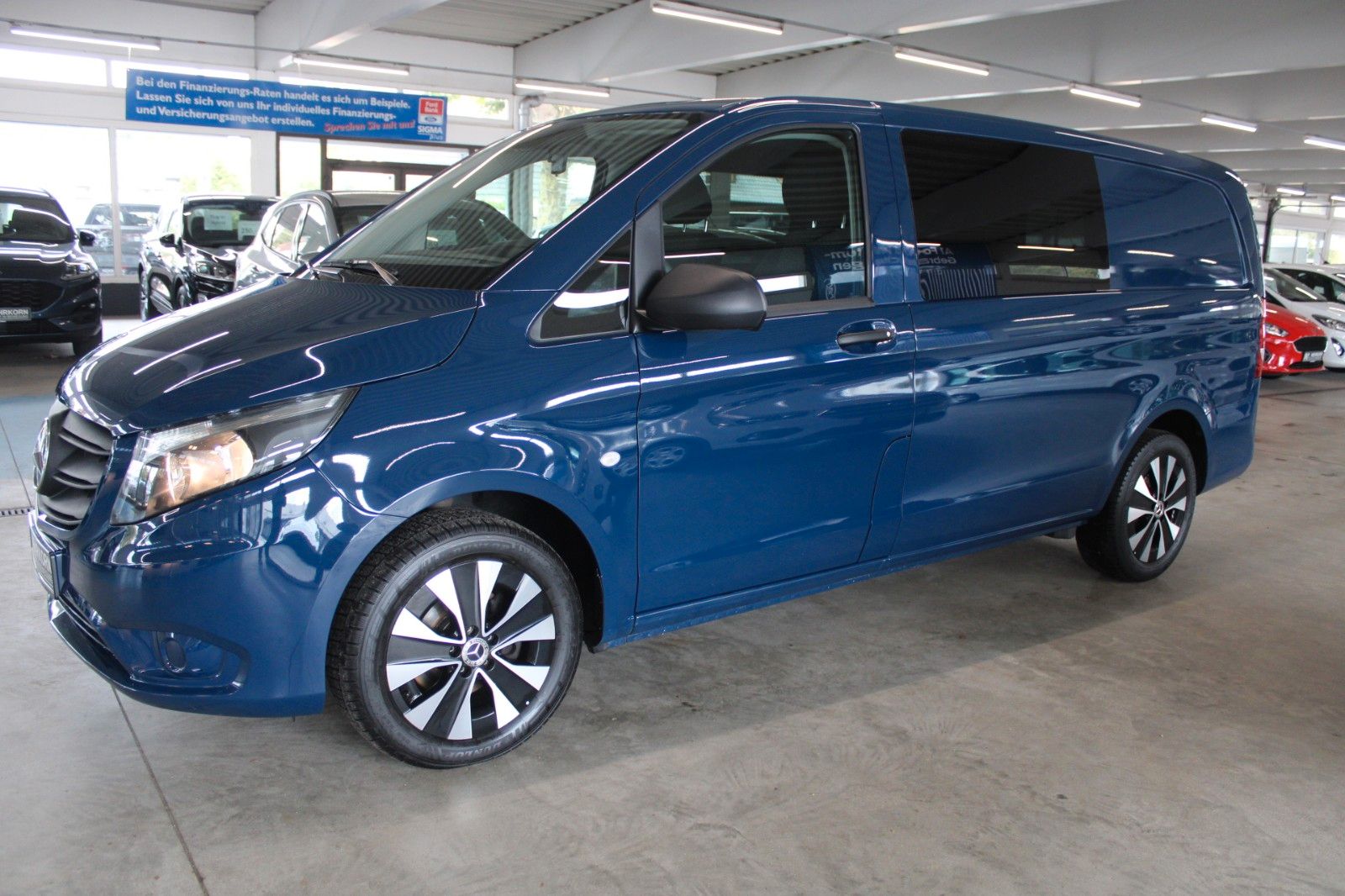 Fahrzeugabbildung Mercedes-Benz Vito MIXTO LANG 5-Si Klima STDHZ NAVI AHK CAM