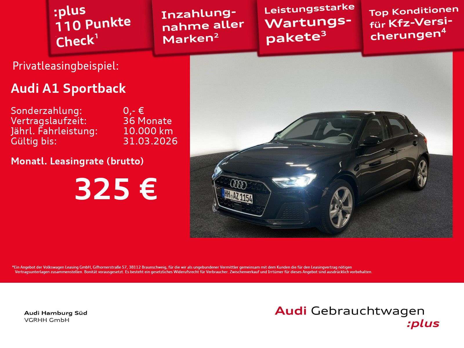 Audi A1 Sportback 25 TFSI advanced S tronic LED/ACC