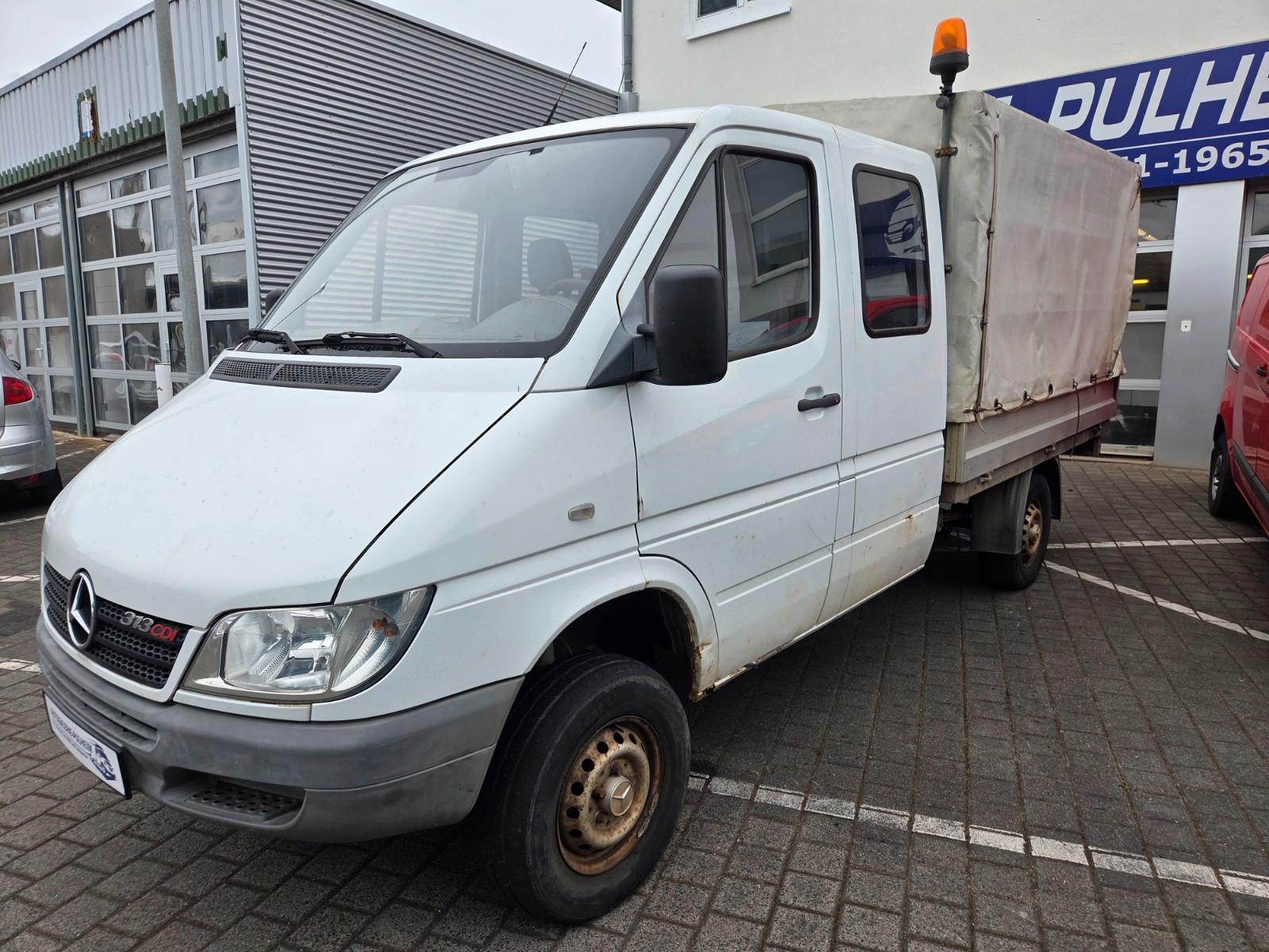 Mercedes-Benz Sprinter 313CDI  DOKA 4×4/KLIMA/STANDHEIZUNG/FG-