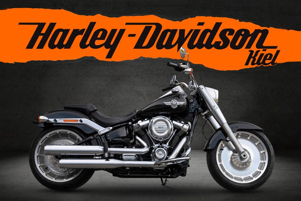 Harley-Davidson FAT BOY FLFB - SEITL. KENNZEICHEN - 1. HAND -