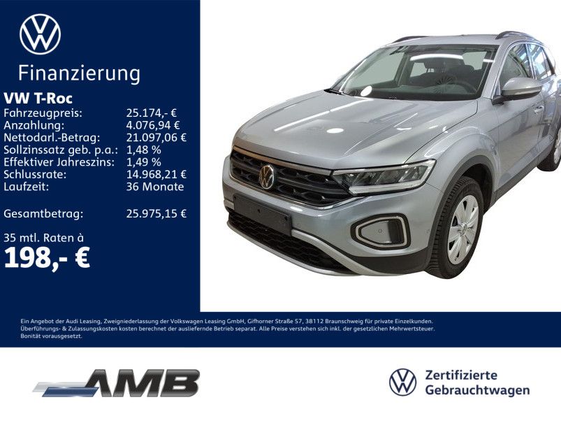 T-Roc Life 1.0 TSI AHK/LED/RFK/Standhzg/04.30Gar