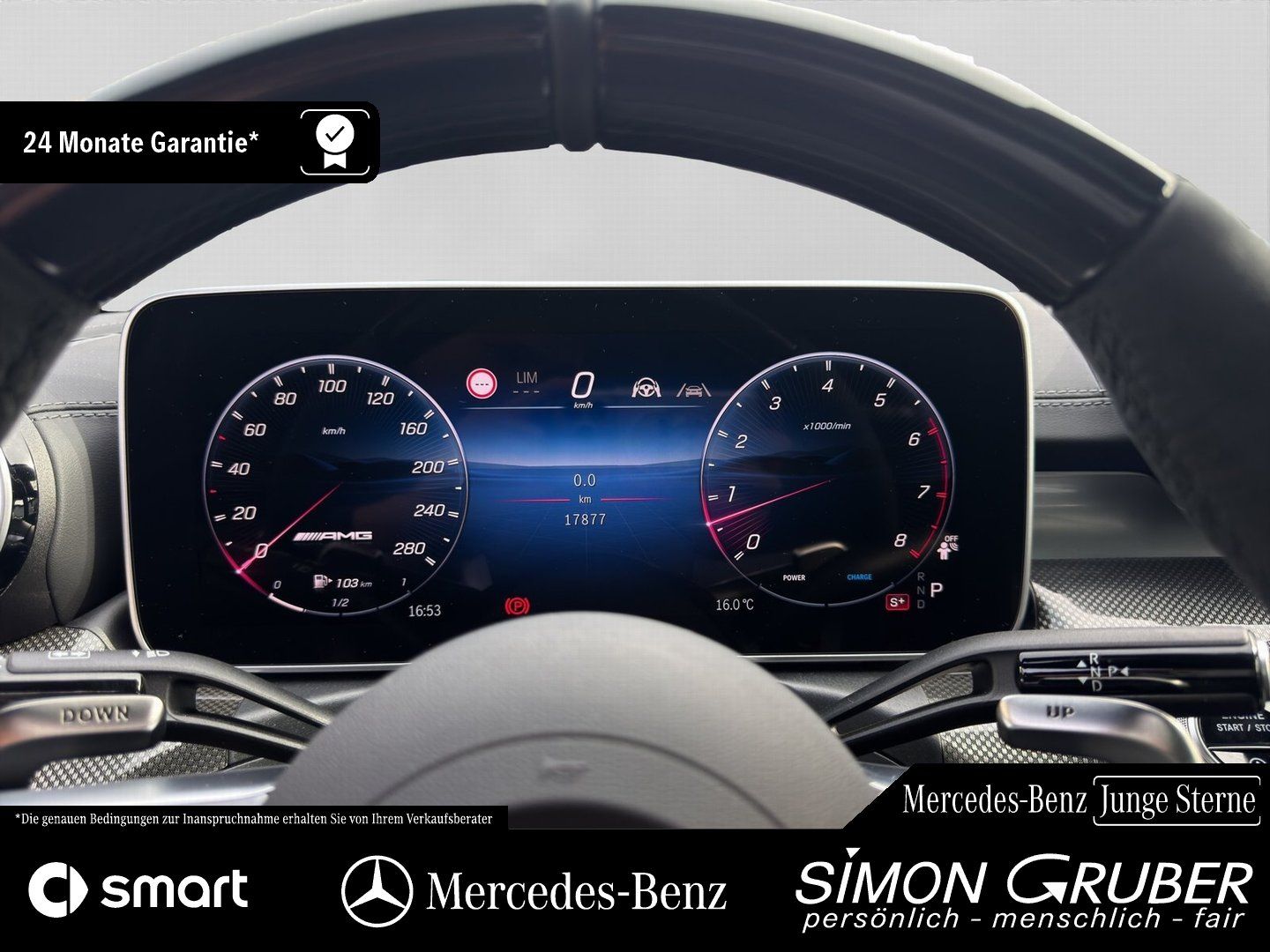 Fahrzeugabbildung Mercedes-Benz CLE 53 4M+ AMG Optik Dyn+ Night II Nappa Carbon