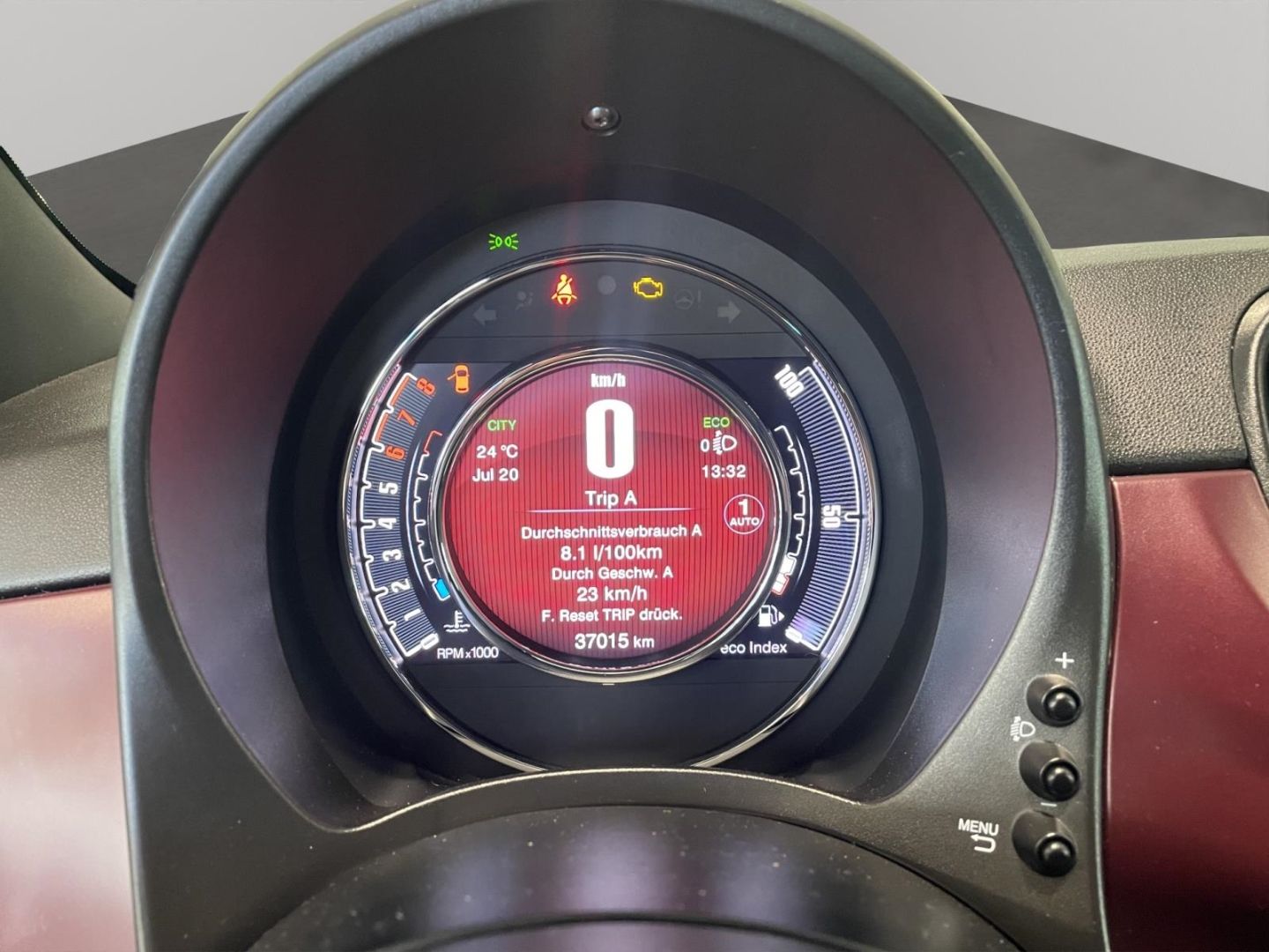 Fahrzeugabbildung Fiat 500 Star Faltdach PDC Tempomat Klima Allwetter