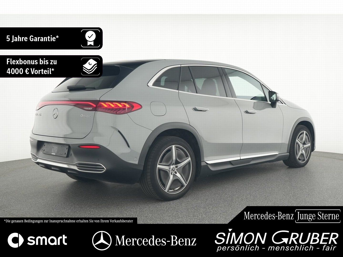 Fahrzeugabbildung Mercedes-Benz EQE 350 4M SUV AMG Pano Airmatic DigiLight 360