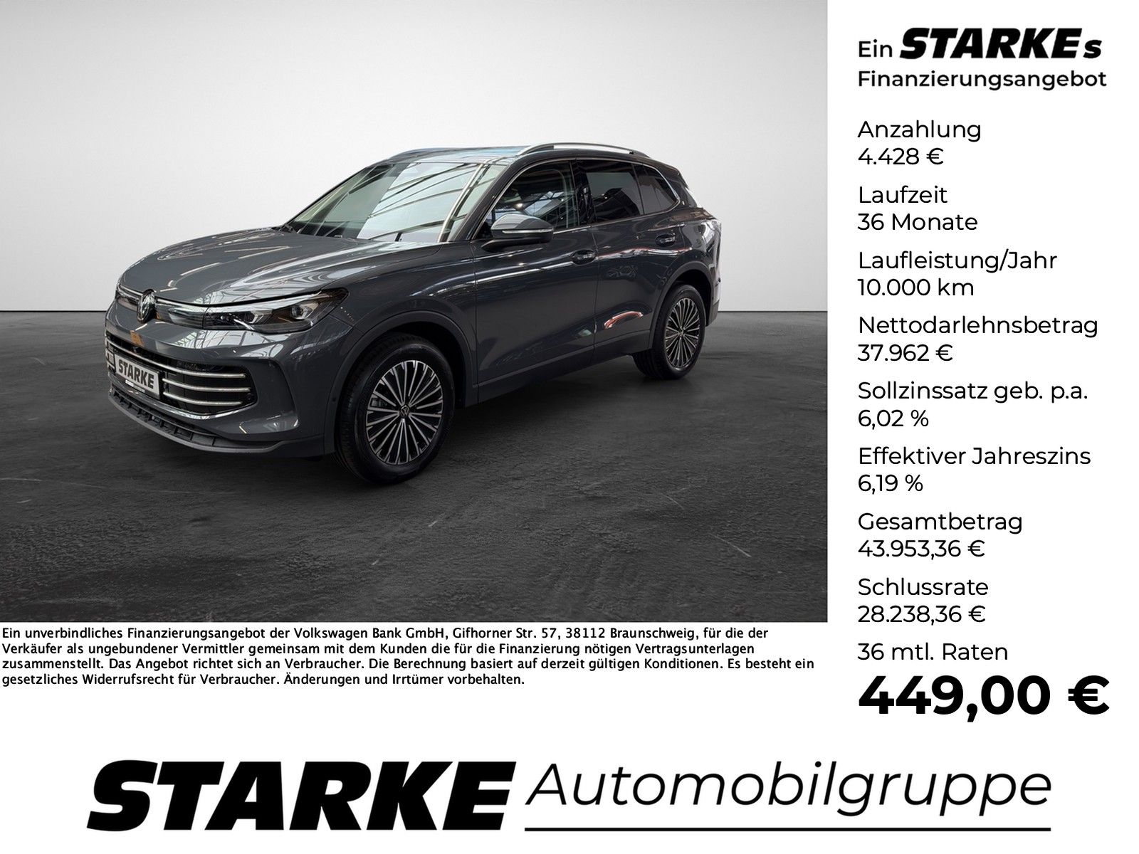 Volkswagen Tiguan 2.0 TDI DSG Elegance  AHK Navi LED Kamera