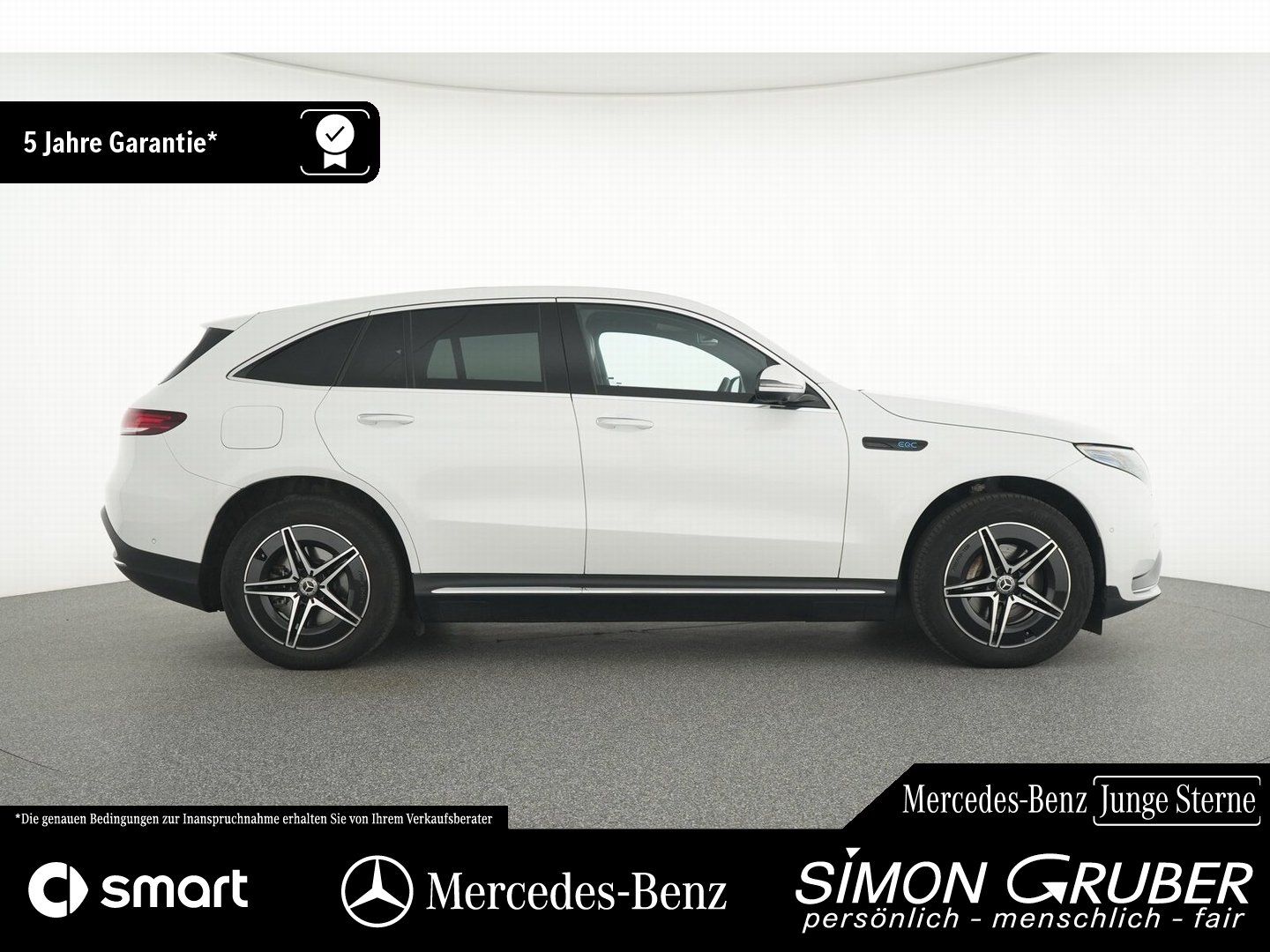 Fahrzeugabbildung Mercedes-Benz EQC 400 4M AMG Designo Leder SD Distronic KeyGo