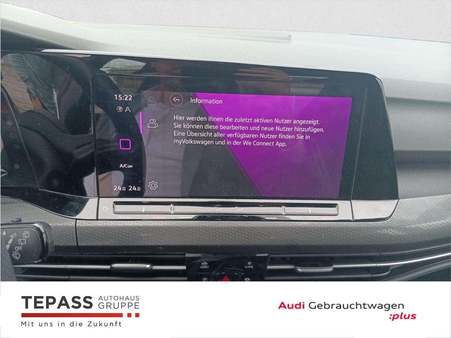 Volkswagen Golf GTI VIII 2.0 TSI APP CONNECT KLIMA LED PDC, миниатюра 9