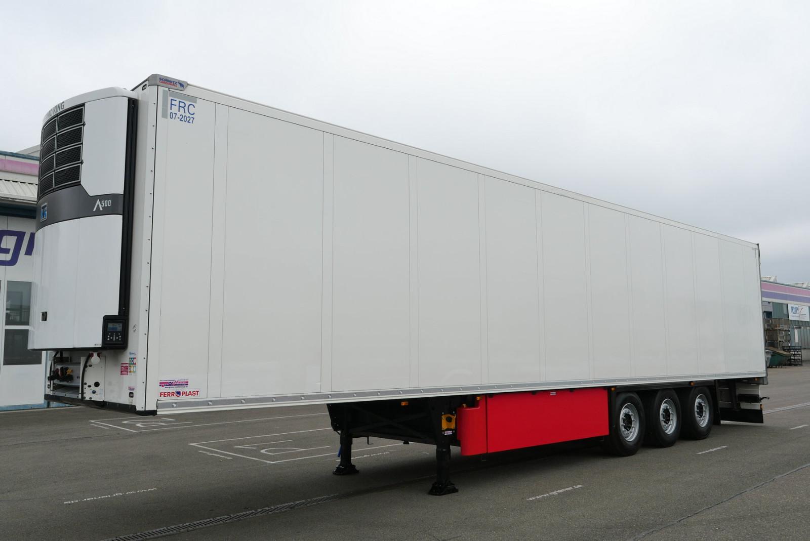 Schmitz Cargobull SKO 24/DOPPELSTOCK BLUMEN TK A500 DRP FP 45