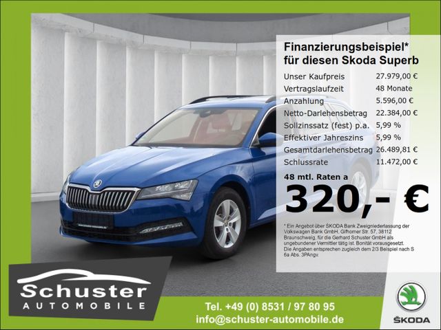 Skoda Superb Combi TDI*DSG LED ACC R-Kam digCockp Navi