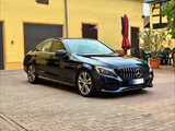 Mercedes-Benz C 400  Allrad Airmatic Alcantara TÜV Service NEU - blaue Mercedes-Benz C 400