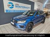 Volkswagen Touareg V6 TDI Executive LUFT AHK KAMERA STHZ - blaue Volkswagen Touareg