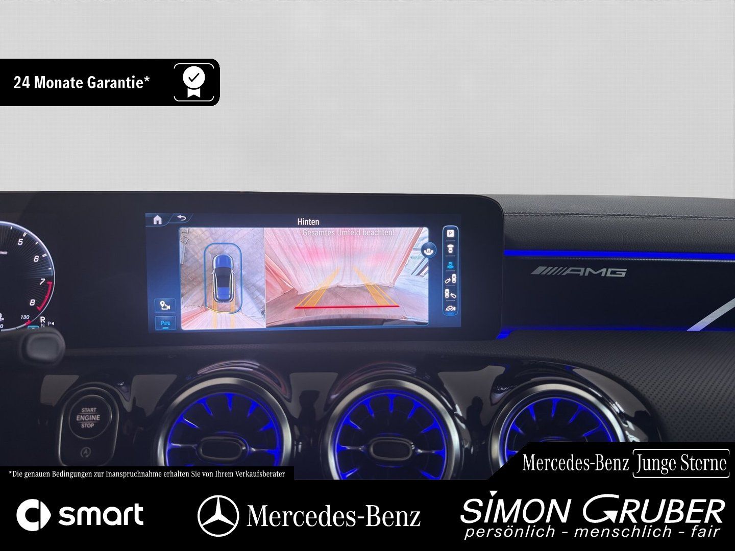 Fahrzeugabbildung Mercedes-Benz A 45 S 4M AMG Pano Leder HUD Burm MBeam Driver 3