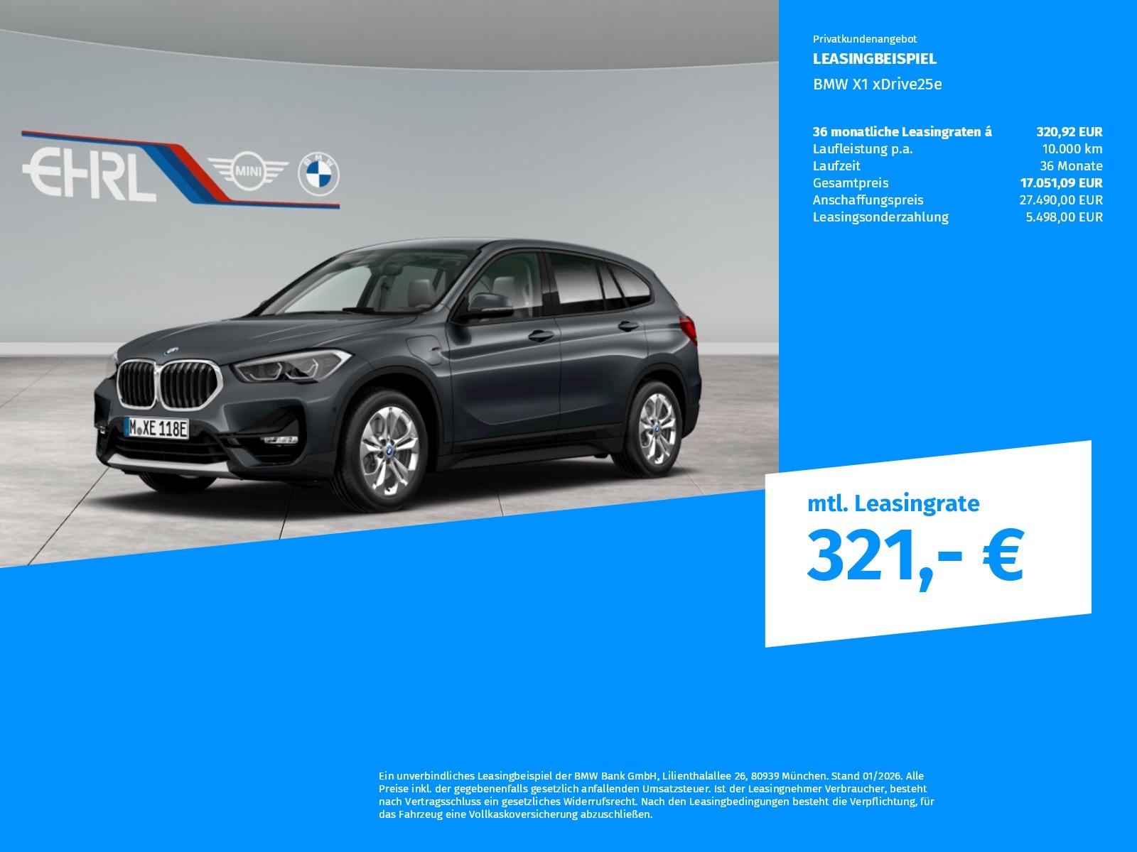 BMW X1 xDrive25e