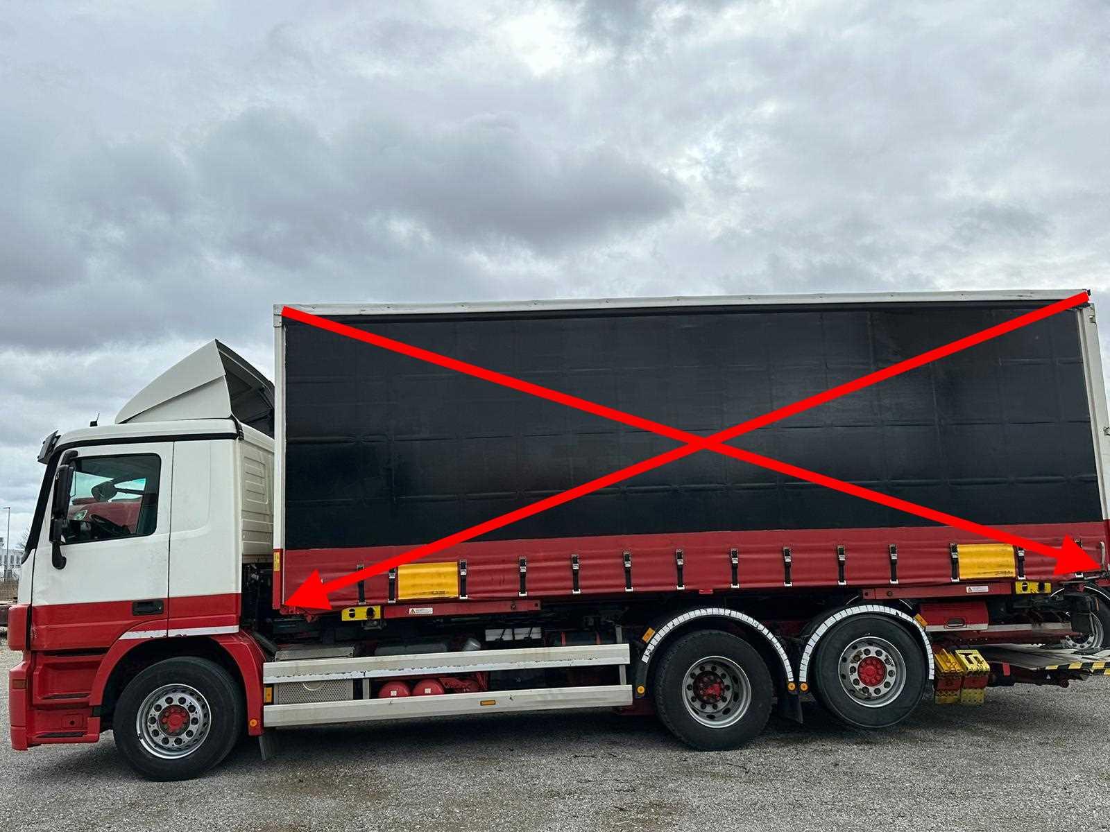 Mercedes-Benz 2541 Actros,6x2,E5,MP3,Kein Rost, Link/-Lift