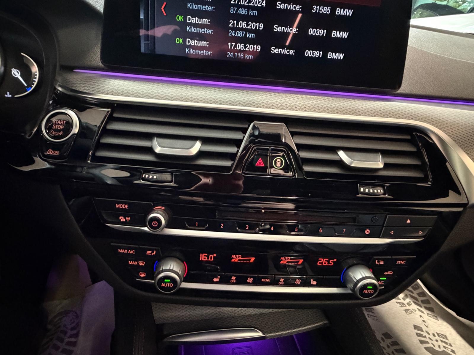 BMW 530d Touring xDrive M Sport Paket Head Up