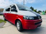 Volkswagen T5 Caravelle 2.0 extra lang,Euro5,Klima, 9Sitze - rote Volkswagen T5 Transporter