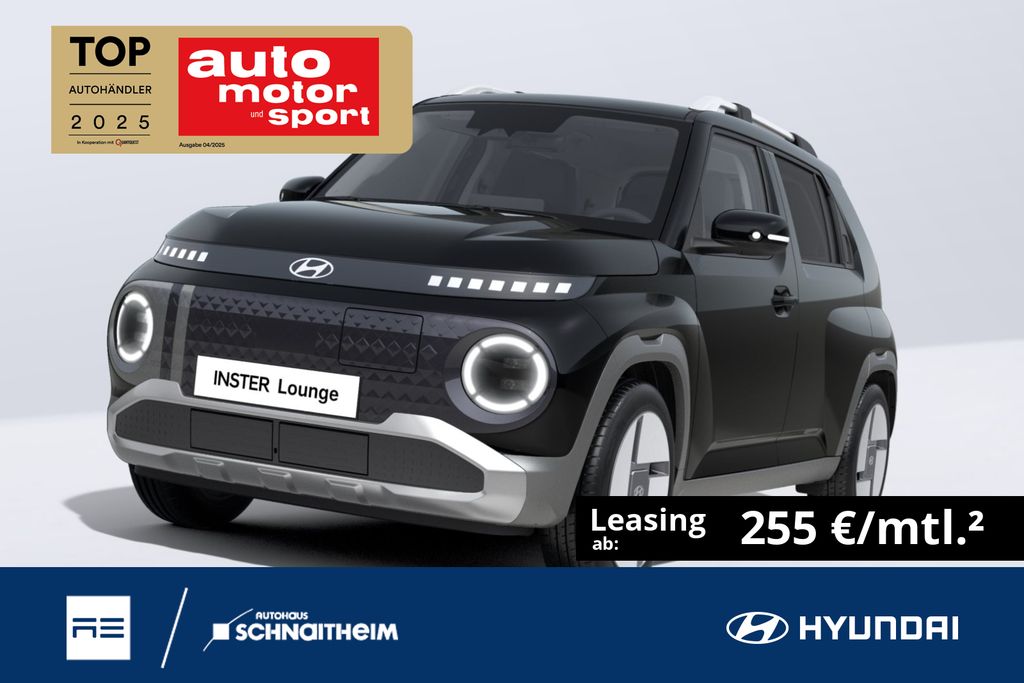 Hyundai INSTER EV Lounge 49 kWh 85kW 115 PS EV-Komfort-P