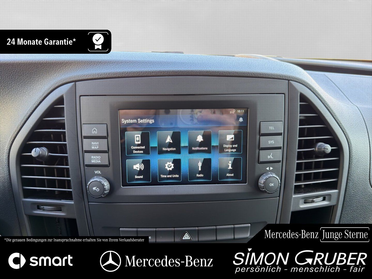Fahrzeugabbildung Mercedes-Benz eVito 112 Kasten Lang Navi DAB Kamera 3 Sitzer