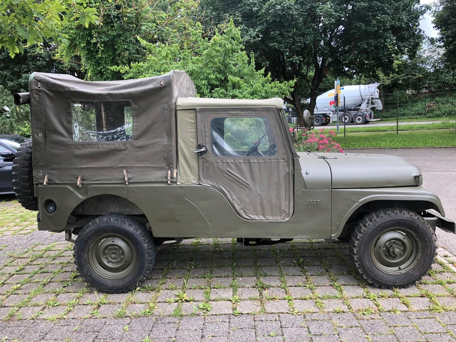 Jeep CJ6 Kaiser, Militär, 6 Sitze, restauriert