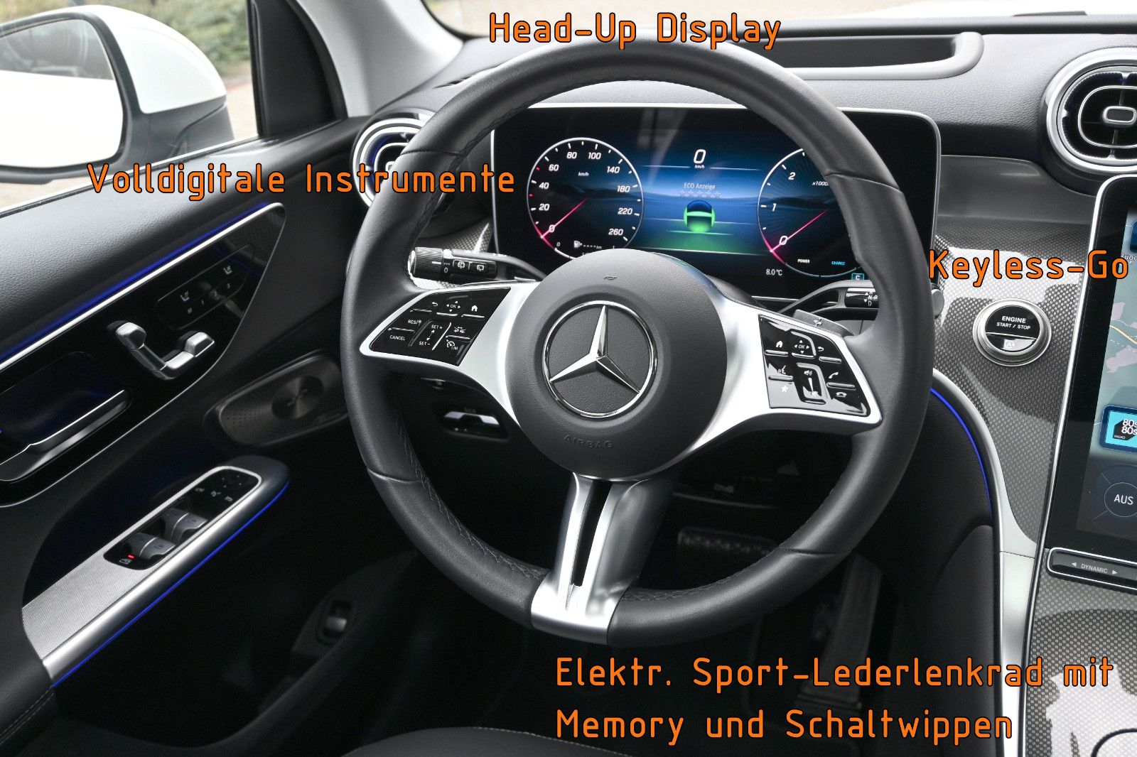 Fahrzeugabbildung Mercedes-Benz GLC 220 d 4M. °ACC°AHK°HUD°MEMO°PANO°STHZG°360°