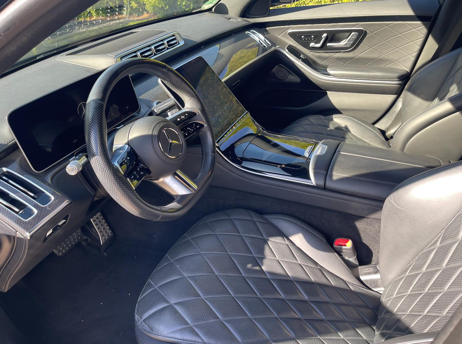 Mercedes-Benz S 580e AMG-Line 3.0 510ch - 1 ère main - TVA récupérable - Airmatik - Soft-close - Burmester