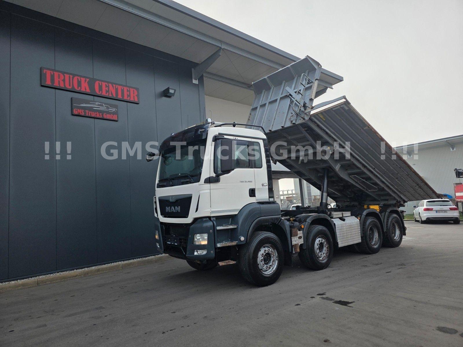 MAN TGS 35.480 / 8X4 / Meiller Bordmatik