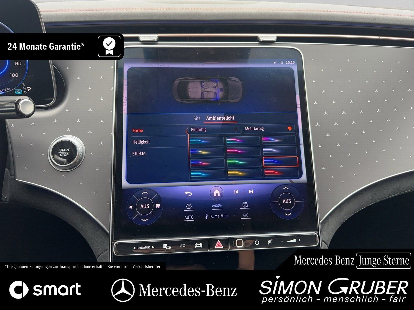 Fahrzeugabbildung Mercedes-Benz EQE 350 4M AMG Int/Ext Pano WP Distronic Md2024