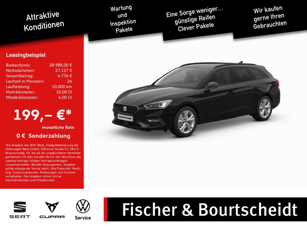 Seat Leon Sportstourer 1.5 eTSI 110 kW FR FACEL. LED