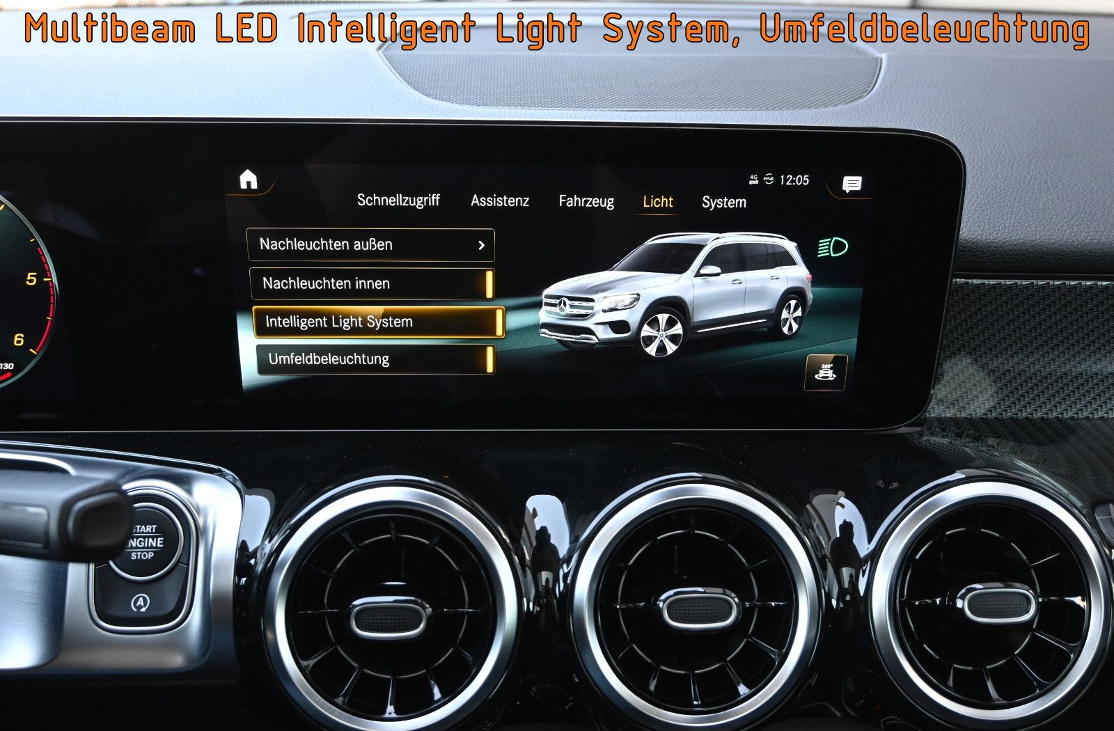 Fahrzeugabbildung Mercedes-Benz GLB 220 d 4M AMG °UVP 68.730€°ACC°AHK°PANO°STHZG